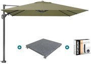 Platinum Challenger Premium T2 3x3 m - Lush green met voet en hoes