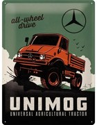 Metalen bord Daimlet Truck - Umomog