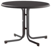 Sieger Boulevard ronde klaptafel Ø86 cm. - Antraciet