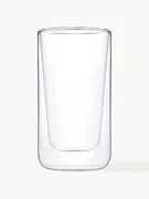 Dubbelwandige koffieglazen Nero, 2 stuks