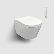 Clou Clever douche-WC met turbo flush 57cm met toiletzitting CL/04.05020