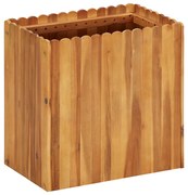 vidaXL Plantenbak verhoogd 50x30x50 cm massief acaciahout