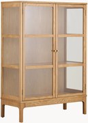 Houten vitrinekast Zamora