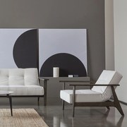 Innovation Living Splitback Frej Smoked Fauteuil Met Gerookt Eiken Armleuningen