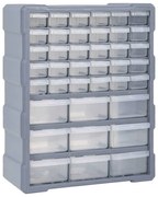 vidaXL Organiser met 39 lades 38x16x47 cm