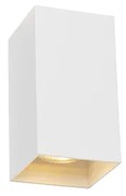 Design vierkante wandlamp wit - Sabbir