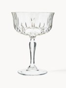 Champagneglazen Opera met reliëfpatroon, 6-delig