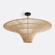 Hanglamp/plafonlamp in rotanØ80 cm, Junita