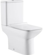 GO by Van Marcke Ike PACK Staand Toilet - H(PK) uitgang - reservoir Geberit - spoelmechanisme 3/6L - vierkant - softclose - takeoff - porselein - wit MFZ49CD