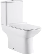 GO by Van Marcke Ike PACK Staand Toilet - H(PK) uitgang - reservoir Geberit - spoelmechanisme 3/6L - vierkant - softclose - takeoff - porselein - wit MFZ49CD