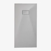 Rechthoekige Antislip En Extra Platte Smc-hars Douchebak Soho Grijs – Koel & 140 X 70 Cm - Sklum