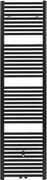 Saqu Calm handdoekradiator 830W 45x182cm mat zwart