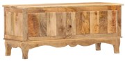 vidaXL Opbergbox 100x38x45 cm massief mangohout