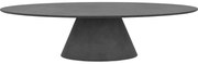 Goossens Eettafel Stone, Ovaal 300 x 120 cm