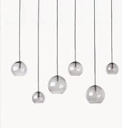 Grote glazen bol hanglamp Raquel