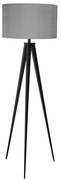 Zuiver Tripod Design Tafellamp Driepoot Zwart-grijs