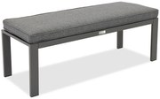 Zakintos antraciet aluminium bank Tuinpunt