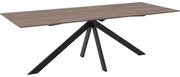 Goossens Excellent Eettafel Ferris Piramide Poot, Rechthoekig 240 x 100 cm