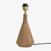 Tafellampvoet ↑25 Cm In Mangohout Alabama Mangohout - Sklum