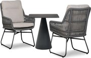 Tuinset 2 personen 707 cm Rope Grijs Lifestyle Garden Furniture Vicente/Serino