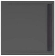 Xenz Easy-Tray douchebak 100x100x5cm zwart mat