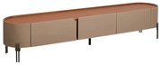 Kare Design Tango Design Tv-meubel Beige Leer - 200x40x41cm.