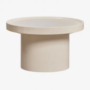 Ronde Bijzettafel Van Mdf Cirela ↑30 Cm - Sklum