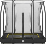 Salta trampoline Comfort Edition Ground - 214 x 153 cm - Rechthoekig - Zwart