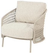 4 Seasons Outdoor Puccini loungestoel  Loungestoel    beige weerbestendig