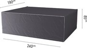 Platinum Aerocover tuinsethoes - Ademende hoes voor tuinset met rechthoekige tafels van 220 tot 240cm (inclusief stoelen)