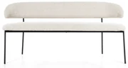 Eleonora Luka Boucle Eetkamerbank Beige