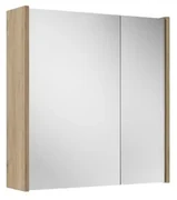 Adema Prime Spiegelkast - 60x63x16cm - inclusief zijpanelen - Eiken SW1212815/SW812072