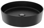 Creavit Loop opbouw Waskom - 45cm - mat zwart LP145-00SM00E-0000
