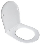 Mueller Rivel softclose toiletzetting met deksel wit glans
