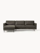 Hoekbank Hunter van gerecycled leer