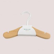 Set Van 2 Houten Hangers Arius Kids Natuurlijk Hout - Sklum