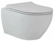 GO by Van Marcke wandtoilet - 53x36x35cm - met softclose & quickrelease zitting - porselein mat wit