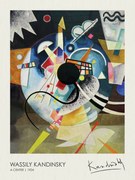 Kunstreproductie A Center (1924), Wassily Kandinsky