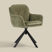 Draaibare Eetkamerstoel Groen