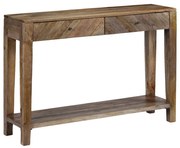 vidaXL Wandtafel 118x30x80 cm massief mangohout