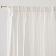 Puur katoenen gordijn, met aangerimpele bies en golf, Scenario