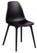 Scand Polypropylene Eetkamerstoel Zwart - Sklum