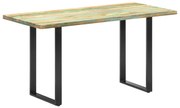 vidaXL Eettafel 140x70x76 cm massief gerecycled hout