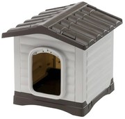 Ferplast Hondenhok Dogvilla 50 43x48x44 cm grijs