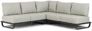 Hoek loungeset 5 personen Aluminium Grijs  Lifestyle Garden Furniture Venice