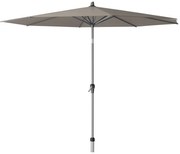 Platinum Riva stokparasol 3 m. rond - Premium - Havana Taupe