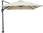 Garden Impressions Hawaii zweefparasol 300x300 cm - frame carbon black - doek ecru