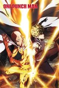 Poster One Punch Man - Saitama & Genos