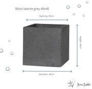 Pot Block Laterite Grey