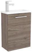 Muebles Slim toiletmeubel donker eiken 40x22cm